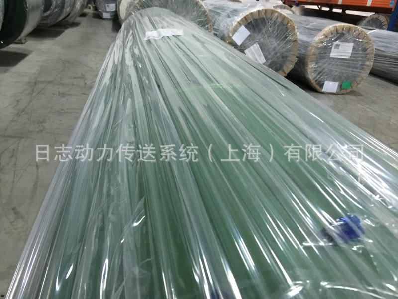PVC输送带绿格子纹573650 Flexam EF 102